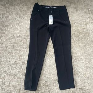 Black Karl Lagerfeld Paris Work Trousers